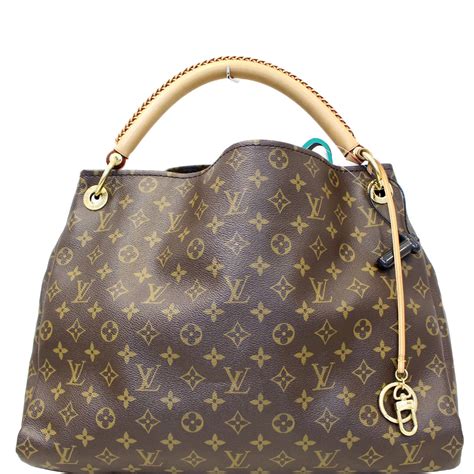 lv m40249|Authentic Louis Vuitton Monogram Artsy MM Hobo Shoulder .